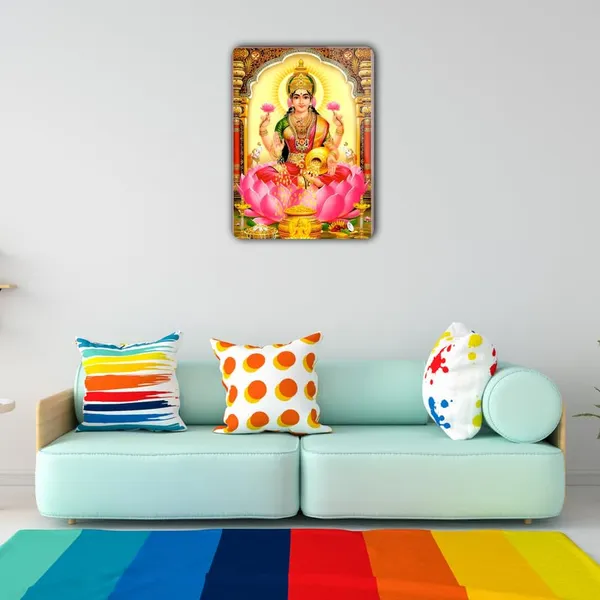 The_Print_Verse_Maa_Lakshmi_Metal_Poster