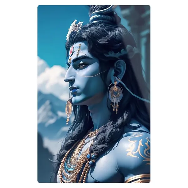 The_Print_Verse_Shiva_Metal_Poster