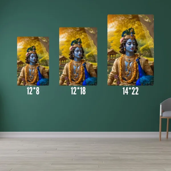 The_Print_Verse_Krishna_Metal_Poster