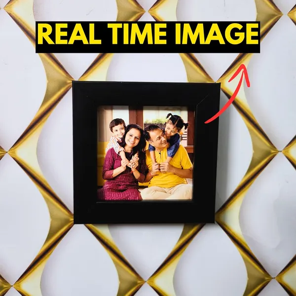 Photo_Frame_Fridge_Magnets-Set_Of_2_Pcs_|3*3Inch|No_Colour_Fade_Lifetime|Strong_Hold|Custom|Framed|Birthday,Anniversary,_Father�Sday,Rakhi,Farewell_Unique_&_Best_Gifts_Option_Unlocked