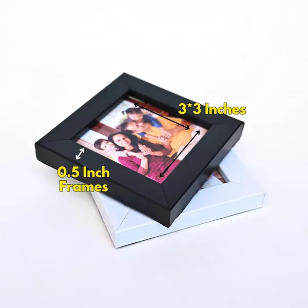 Photo_Frame_Fridge_Magnets-Set_Of_2_Pcs_|3*3Inch|No_Colour_Fade_Lifetime|Strong_Hold|Custom|Framed|Birthday,Anniversary,_Father�Sday,Rakhi,Farewell_Unique_&_Best_Gifts_Option_Unlocked