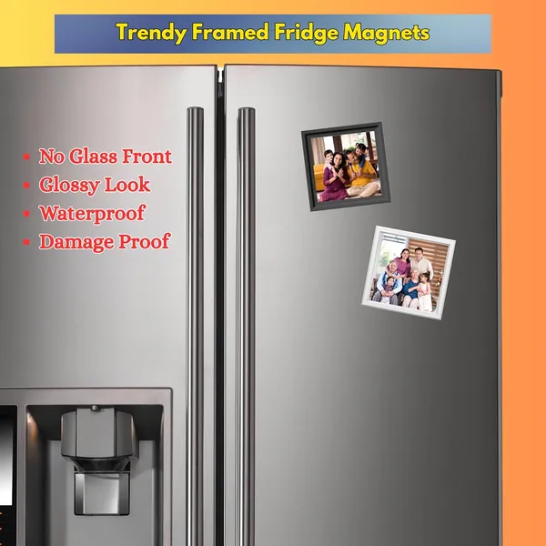 Photo_Frame_Fridge_Magnets-Set_Of_2_Pcs_|3*3Inch|No_Colour_Fade_Lifetime|Strong_Hold|Custom|Framed|Birthday,Anniversary,_Father�Sday,Rakhi,Farewell_Unique_&_Best_Gifts_Option_Unlocked