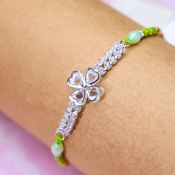Green_Flag_Bhai_Rakhi_With_4Pcs_Custom_Metal_Fridge_Magnet|3*3&4*3Inch|No_Colour_Fade|Rakhi_With_Fridge_Magnet_Combo|Unique_Return_Gift_For_Brother/Sister|Premium_Designer_Trendy_Rakhi