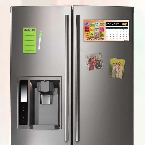 2026_Calendar_Fridge_Magnet|20X10_Cms|3D_Calender|For_Iron_Surface|New_Gifting_Unlocked