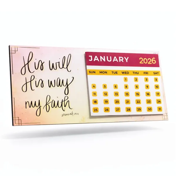The_Printverse_Bible_Verse_2026_Calender_Fridge_Magnet|20X10_Cms|1Mm_Full_Magnet_Backing|Bless_Your_Space|Unique_Gifting_Option_Unlocked|Jeremiah_29:11