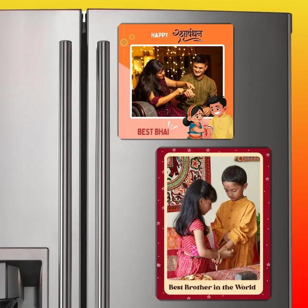 The_Printverse_Rakshabandhan_Gift_Box|1_Pc_Designer_Rakhi_+_2_Pcs_Custom_Fridge_Magnets_(4X3|3X3_Inch)|Luxury_Hard_Gift_Box_Packing|Rakhi_Gift_Hamper_for_Bhai-Neel_Chakra