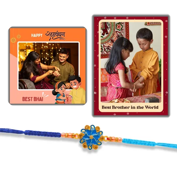 The_Printverse_Rakshabandhan_Gift_Box|1_Pc_Designer_Rakhi_+_2_Pcs_Custom_Fridge_Magnets_(4X3|3X3_Inch)|Luxury_Hard_Gift_Box_Packing|Rakhi_Gift_Hamper_for_Bhai-Neel_Chakra