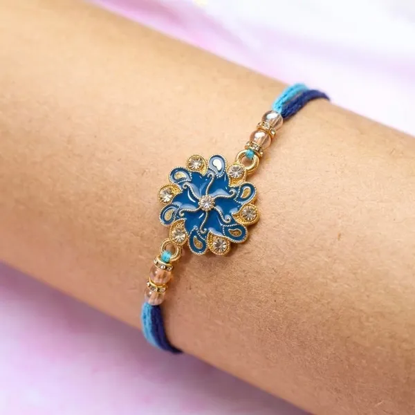 The_Printverse_Rakshabandhan_Gift_Box|1_Pc_Designer_Rakhi_+_2_Pcs_Custom_Fridge_Magnets_(4X3|3X3_Inch)|Luxury_Hard_Gift_Box_Packing|Rakhi_Gift_Hamper_for_Bhai-Neel_Chakra