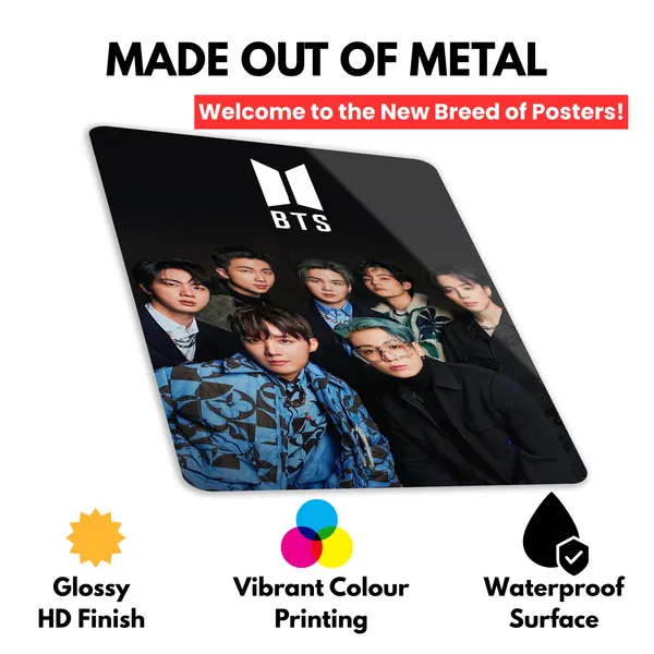 BTS_Metal_Poster_with_Magnet_Attachment_|_Everlasting_Colours_|_Durable|_Waterproof|_Glossy|_Anime,_Gaming,_Cars_Home_Decor_Options