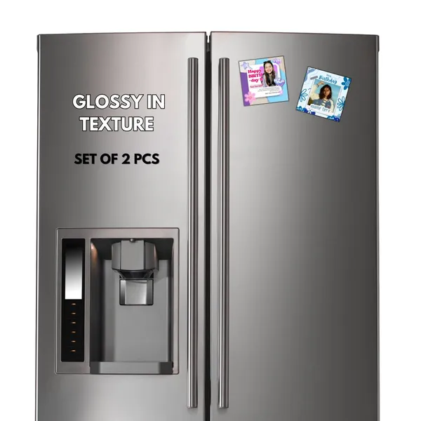 Customized_Birthday_Fridge_Magnet|3X3Inch_Metal_Fridge_Magnet|Custom_Photo_&_Text|Waterproof|Glossy_Finish|No_Colour_Fade_Lifetime|Unique_Birthday_Gift_For_Friends_&_Family|Breeze