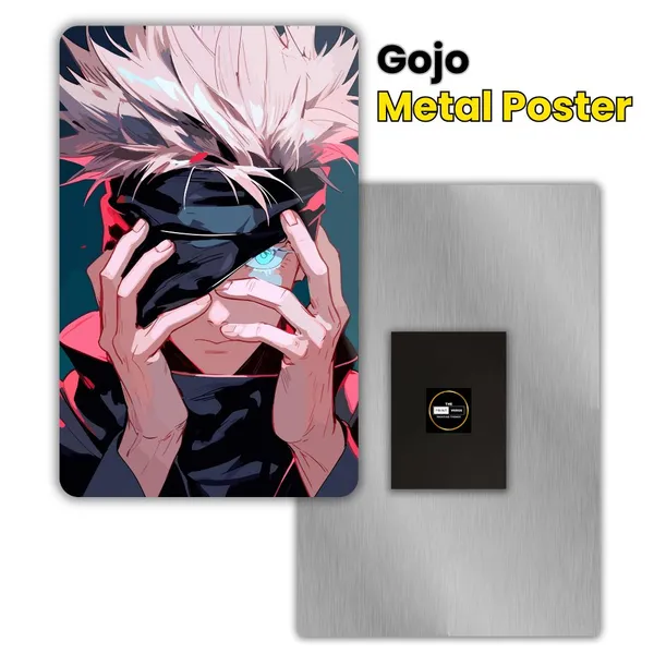 Gojo_Jujutsu_Kaisen_with_Magnet_Attachment_|_Everlasting_Colours_|_Durable|_Waterproof|_Glossy|_Anime,_Gaming,_Cars_Home_Decor_Options