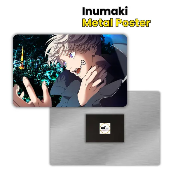 Inumaki_Metal_Poster_with_Magnet_Attachment_|_Everlasting_Colours_|_Durable|_Waterproof|_Glossy|_Anime,_Gaming,_Cars_Home_Decor_Options