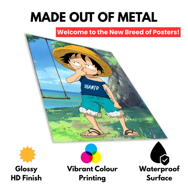 Luffy_Funny_Metal_Poster_with_Magnet_Attachment_|_Everlasting_Colours_|_Durable|_Waterproof|_Glossy|_Anime,_Gaming,_Cars_Home_Decor_Options