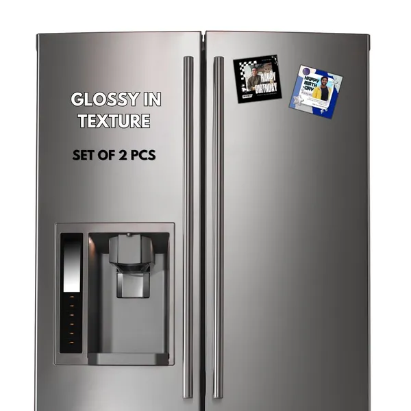 Customized_Birthday_Fridge_Magnet|3X3Inch_Metal_Fridge_Magnet|Custom_Photo_&_Text|Waterproof|Glossy_Finish|No_Colour_Fade_Lifetime|Unique_Birthday_Gift_For_Friends_&_Family|Nova