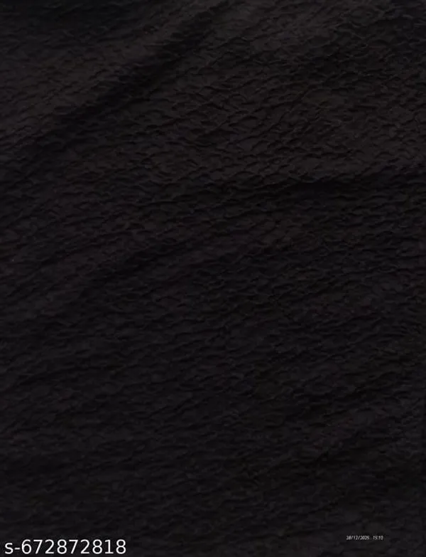 Black_Cotton_Silk_Premium_Saree_Blouse_For_Women