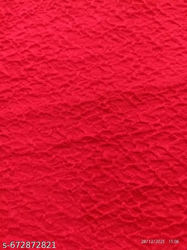 Red_Cotton_Silk_Premium_Saree_Blouse_For_Women
