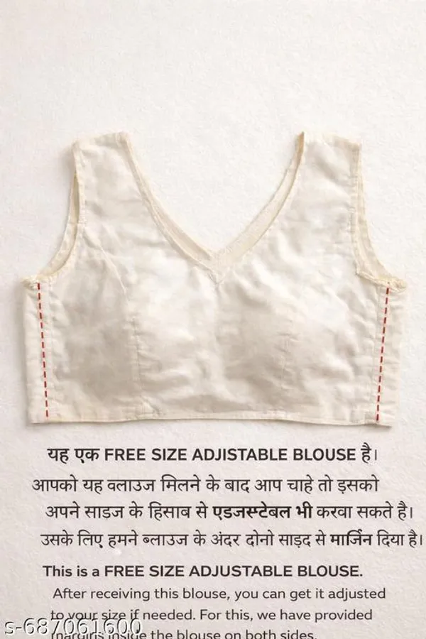 Pink_Cotton_Silk_Premium_Saree_Blouse_For_Women