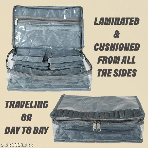 Grey_Premium_Pvc_Travel_Jewelry_Organiser_Jewelry_Storage_Bags_For_All_Jewellery_Zipper_Closure_With_13_Pouch_Size_30_X_20_X_11Cm