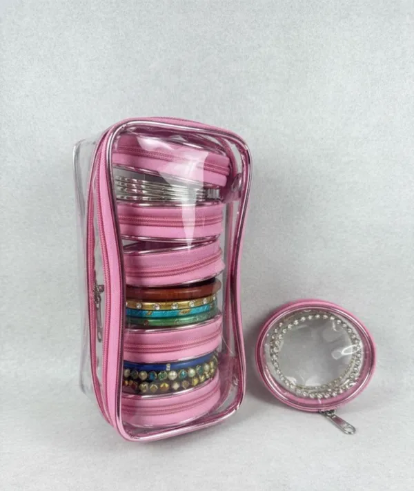 Multicolour_Premium_Quality_Large_Bangle_And_Bracelets_Jewellory_Pouch_With_7_Seprate_Pouches