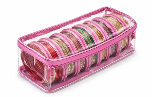 Multicolour_Premium_Quality_Large_Bangle_And_Bracelets_Jewellory_Pouch_With_7_Seprate_Pouches