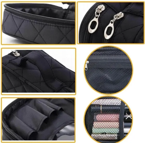 Black_Premium_Makeup_Pouch_Bag_Organiser_Large_Cosmetic_Vanity_Bag_For_Travel,_Cosmetic_Bag_Pouch,_Makeup_Organizer_Perfectly_Fit_In_Any_Suitcase_Or_Big_Bag_For_Women