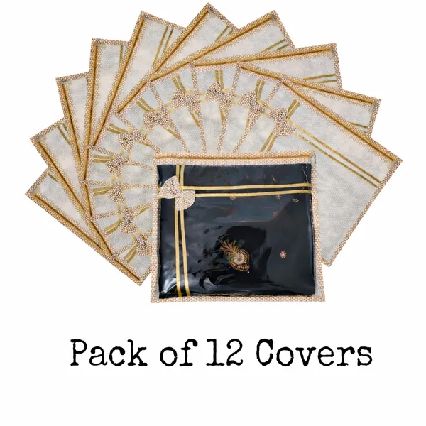 Pack_Of_12_Brown_Premium_Non_Woven_Single_Saree_Covers