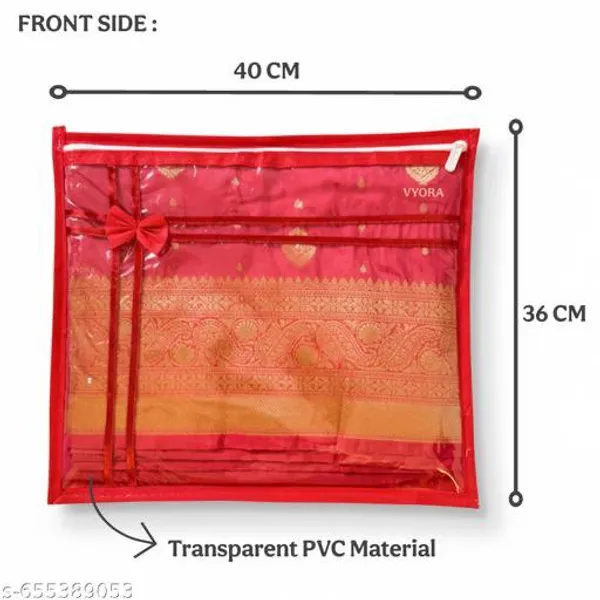 Pack_Of_12_Red_Premium_Non_Woven_Single_Saree_Covers
