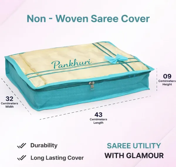 Pack_Of_6_Multicolour_Premium_100_Gsm_Non_Woven_Saree_Cover,Bow_Design_Saree_Cover_Clothes_Cover