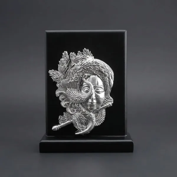 Silver_Pure_Handcrafted_Murli_Krishna_Idol_On_Sleek_Stand