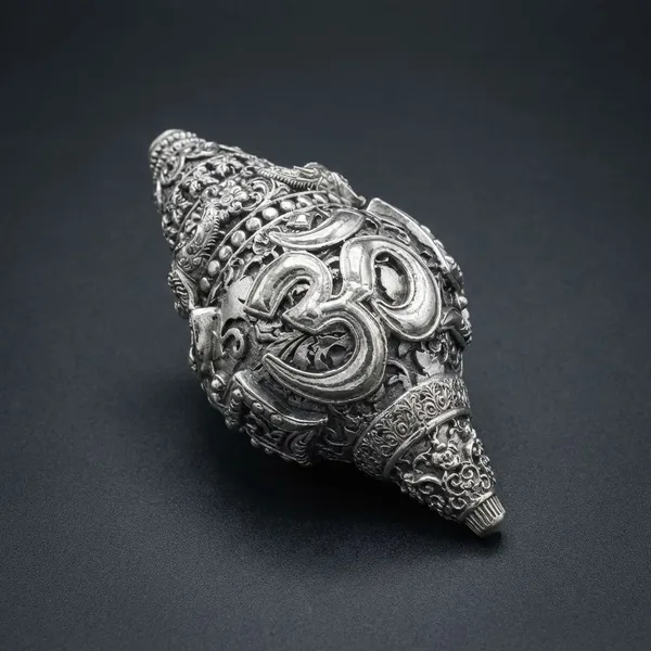 Silver_Pure_Elegant_Shankh_Sacred_Conch_For_Pooja,_Vastu_&_Spiritual_Decor