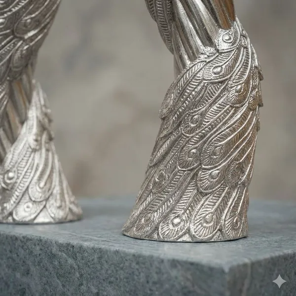 Silver_Majestic_Pure_Peacock_Duo_The_Royal_Sentinel_Set