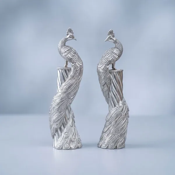 Silver_Majestic_Pure_Peacock_Duo_The_Royal_Sentinel_Set