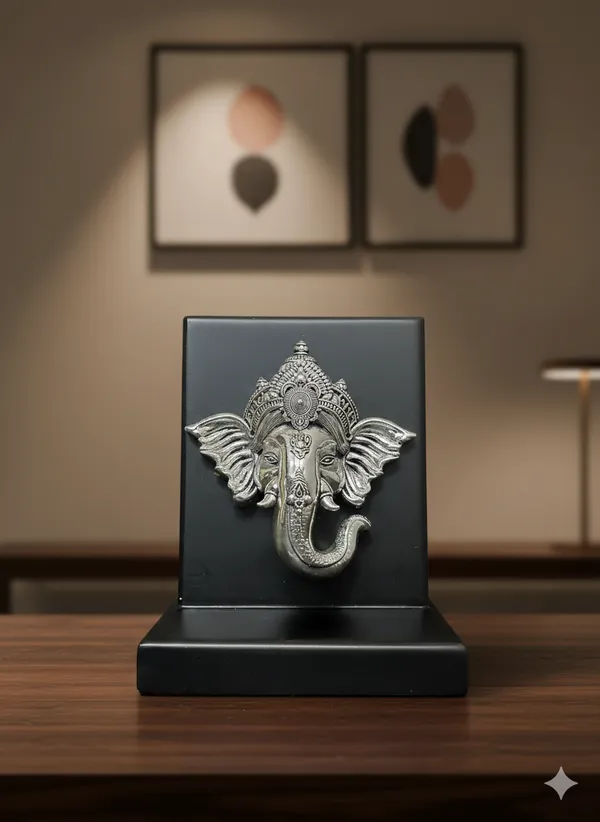 Silver_Divine_Blessings_Pure_Ganesh_Face_Idol_With_Elegant_Stand