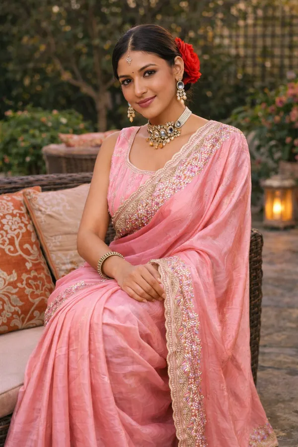 Pink_Embroidered_Crush_Saree_With_Blouse_Piece_For_Women