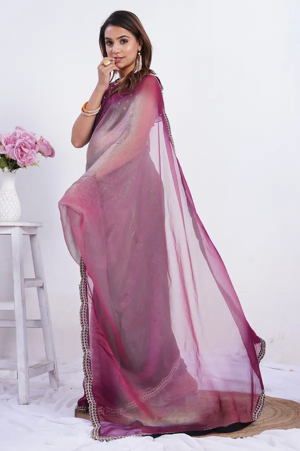 Purple_Tissue_Saree_With_Stone_Work_For_Women