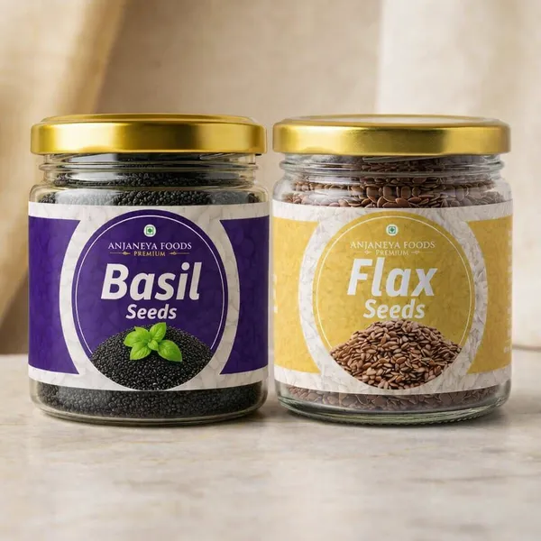 Anjaneya_Foods_Basil_Seeds_And_Flax_Seeds_Pack_Of_2