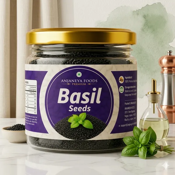 Anjaneya_Foods_Basil_Seeds_Pet_Jar