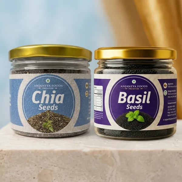 Anjaneya_Foods_Chia_Seeds_And_Basil_Seeds_Pack_Of_2