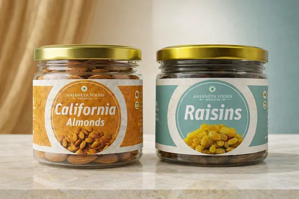 Anjaneya_Foods_California_Almonds_And_Raisins_Pack_Of_2