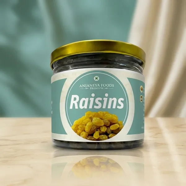 Anjaneya_Foods_Golden_Raisins,_California_Almonds,_Roasted_Salted_Pistachios_And_Cashew_Nuts_Pack_Of_4