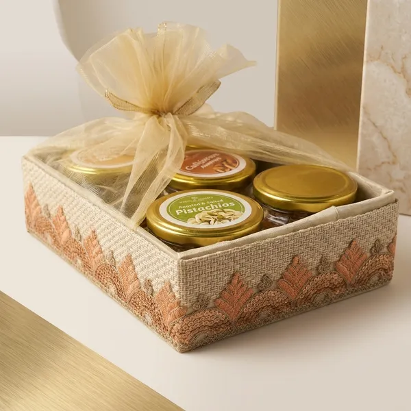 Beige_Gold_Ribbon_Organza_Bow_Festive_Gift_Box