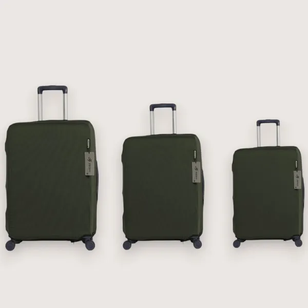 Olive_Green_Stretchable_Luggage_Cover_With_Belt_And_Handle_Access_|_Set_Of_3_Pc