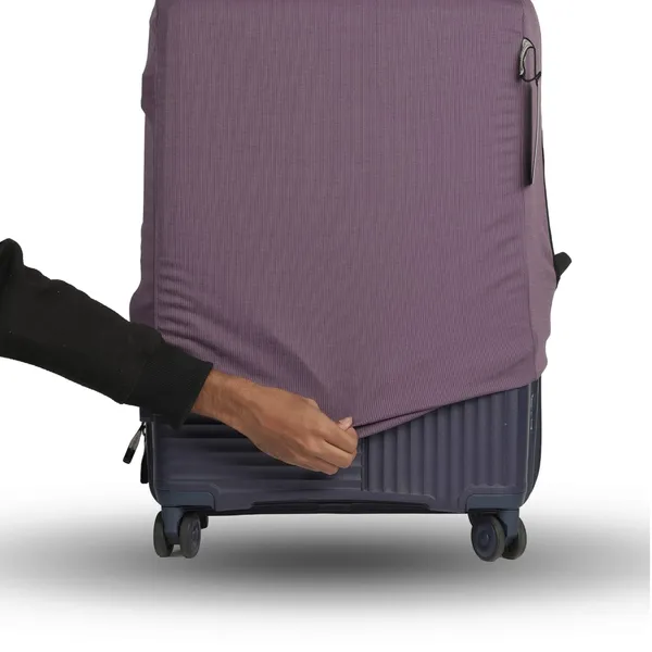 Purple_Elastic_Luggage_Cover_Protector_With_Zipper_Pocket_|_Set_Of_3_Pc