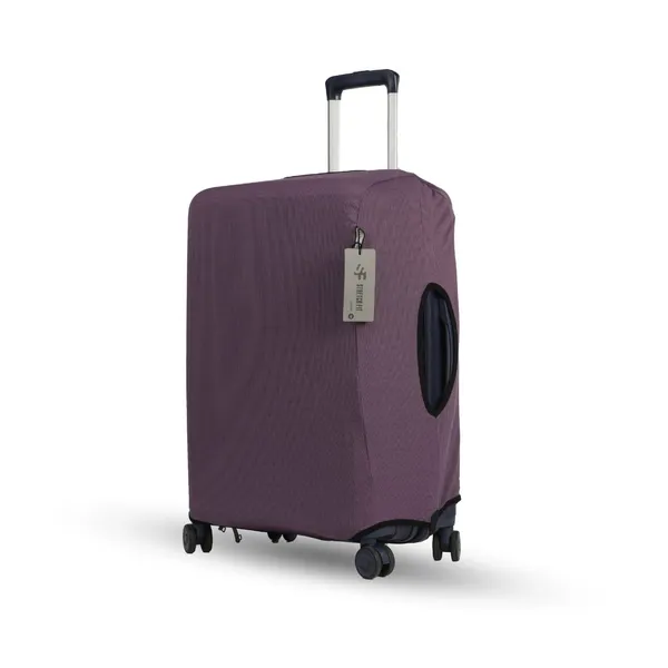 Purple_Elastic_Luggage_Cover_Protector_With_Zipper_Pocket_|_Set_Of_3_Pc