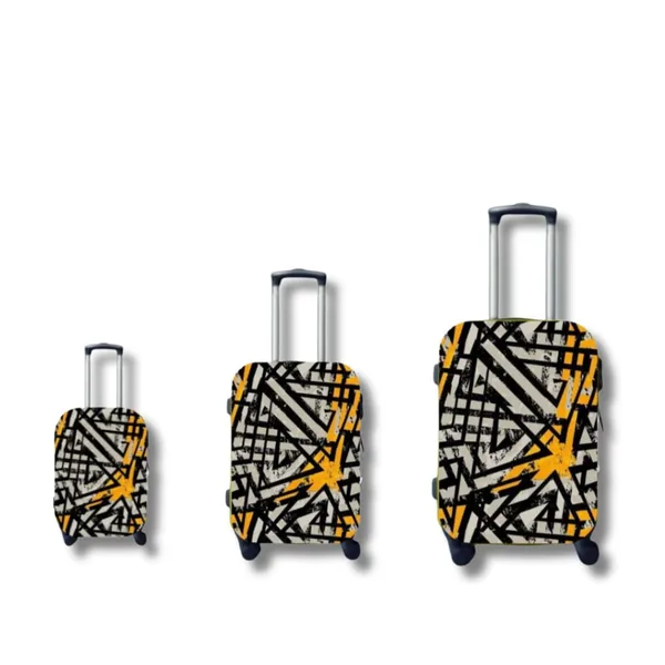 Yellow_Modern_Geometric_Pattern_Hard_Shell_Luggage_Cover_|_Set_Of_3_Pc