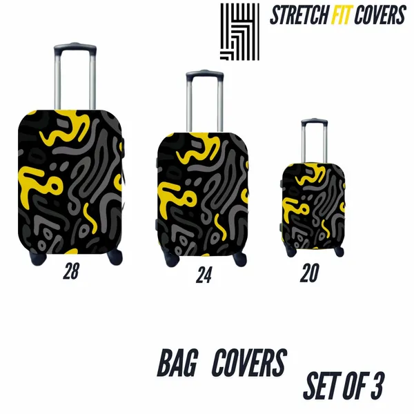 Abstract_Yellow_And_Grey_Pattern_Luggage_Cover_|_Set_Of_3_Pc