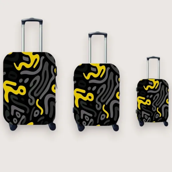 Abstract_Yellow_And_Grey_Pattern_Luggage_Cover_|_Set_Of_3_Pc