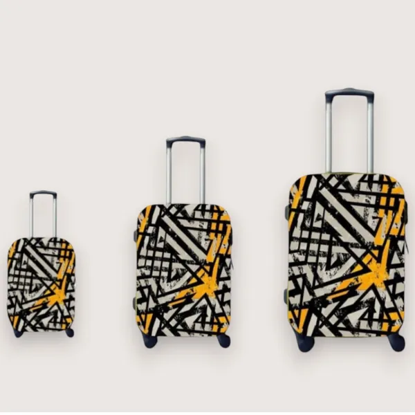 Yellow_Modern_Geometric_Pattern_Hard_Shell_Luggage_Cover_|_Set_Of_3_Pc