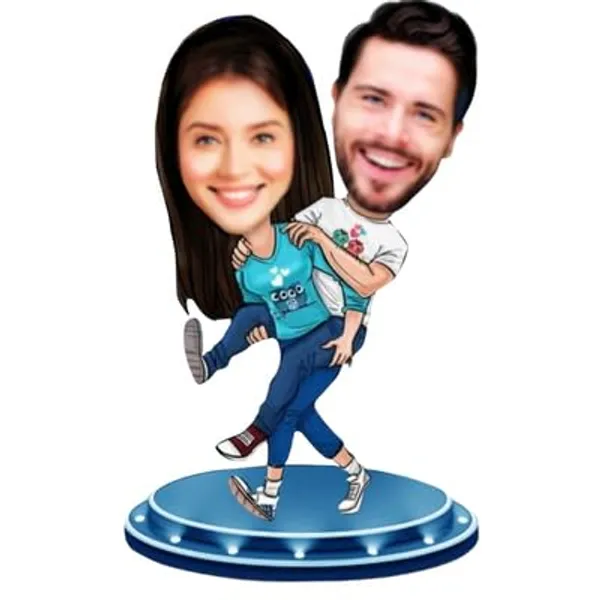 Multicolor_Premium_Personalized_Wooden_Caricature_Cutout