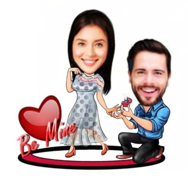 Multicolor_Premium_Personalized_Caricature_Wooden_Cutout_For_Couple